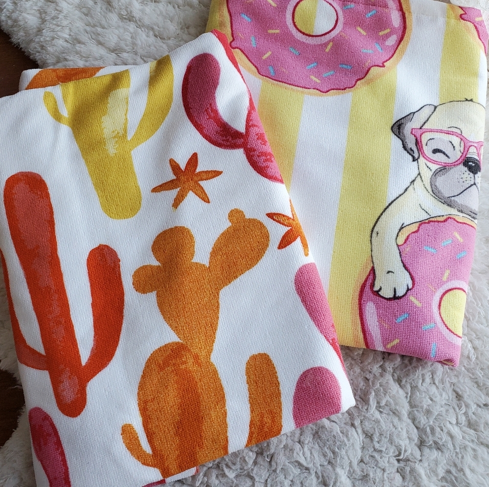 Set of 2 Beach Towels